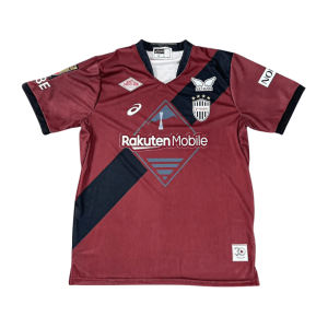 2025-26 Vissel Kobe: camiseta de local para aficionados, réplica, vista frontal, venta online a precios muy económicos