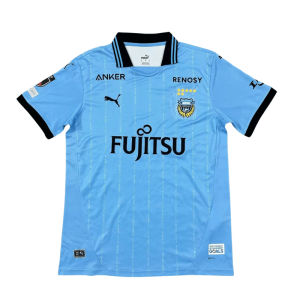 2025-26 Kawasaki Frontale: camiseta local, versión para aficionados, réplica, vista frontal, venta online a precios muy económicos