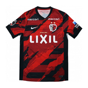 2025-26 Camiseta del Kashima Antlers (local, versión para aficionados), réplica, vista frontal, venta online a precios muy económicos