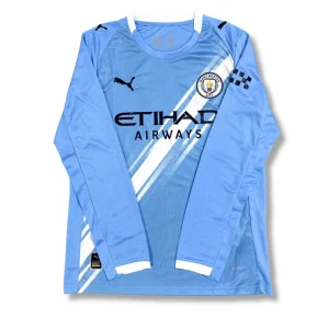 2025-26 Manchester City マンチェスター・シティ 長袖ユニフォーム ホーム