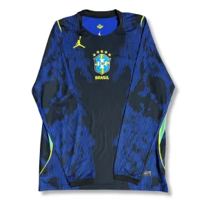 Copa del Mundo de 2026 en Brasil: selección de Brasil, equipación de visitante de manga larga para el Mundial