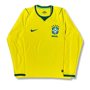 Camiseta de manga larga de la selección de Brasil para la Copa del Mundo de 2026 en Brasil