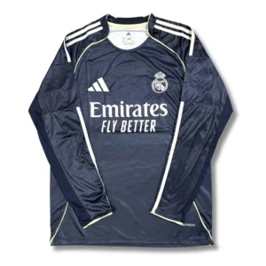 Real Madrid Long-Sleeve Away Jersey