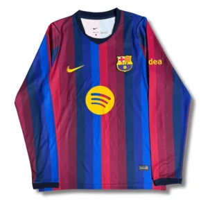 2026-27 FC Barcelona: camiseta de local de manga larga, venta online a precios muy económicos