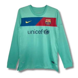 FC Barcelona  2010-11 Away Jersey (Long-Sleeve) - Bargain Online Shopping