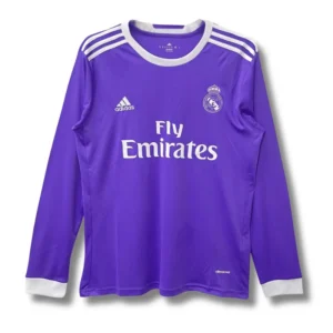 Real Madrid Away Jersey, Long-Sleeve