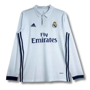 Real Madrid Home Jersey, Long-Sleeve