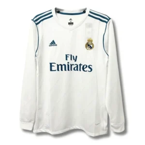 Real Madrid Home Jersey, Long-Sleeve