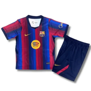 2026-27 FC Barcelona Home Jersey for Kids & Shorts—Mini Kit at Bargain Prices Online