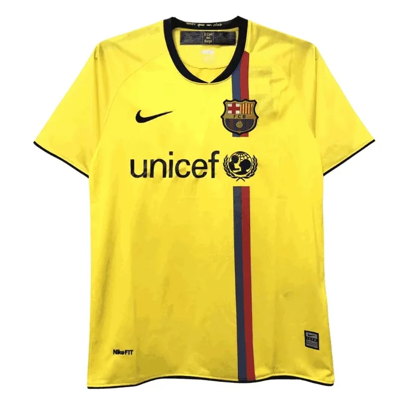 Equipación de visitante de la temporada 2008/09 del Barcelona 1 Equipación de visitante del Barcelona de la temporada 2008/09