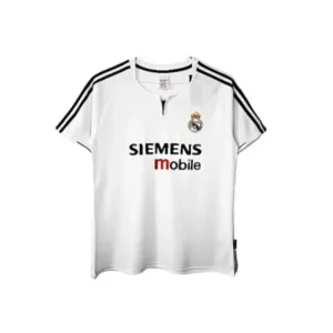 Camiseta retro de local del Real Madrid de la temporada 2003-04