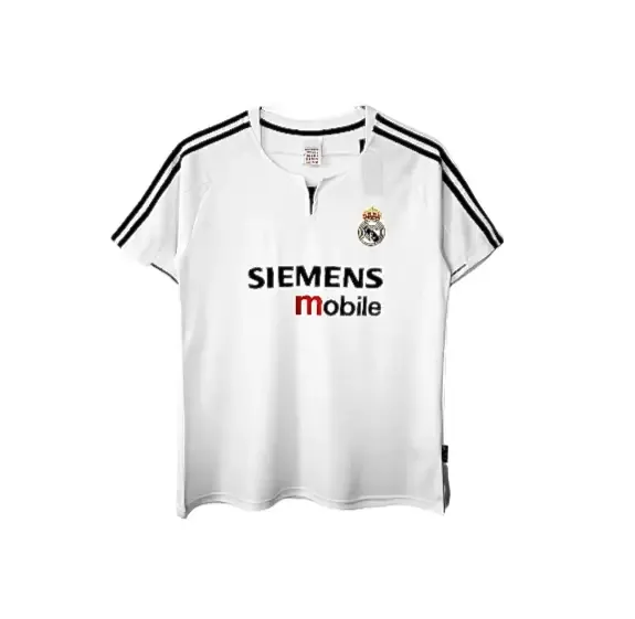 2003-04 Real Madrid: camiseta retro de local 1 Camiseta retro de local del Real Madrid de la temporada 2003-04
